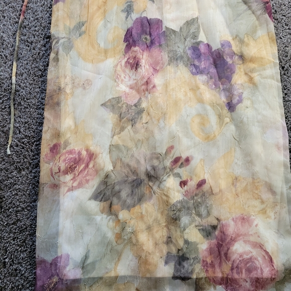 Christy LynnVintage Brown Textured Floral Romantic Maxi Dress Size 6 - Picture 2 of 16